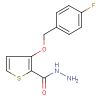CAS:338751-50-1 | PC9334 | 3-(4-Fluorobenzyloxy)thiophene-2-carbohydrazide