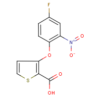 CAS: 303152-17-2 | PC9346 | 3-(4-Fluoro-2-nitrophenoxy)thiophene-2-carboxylic acid