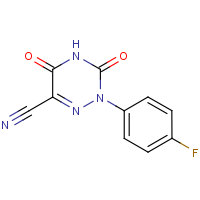 CAS:338982-40-4 | PC9353 | 3,5-Dioxo-2-(4-fluorophenyl)-2,3,4,5-tetrahydro-1,2,4-triazine-6-carbonitrile