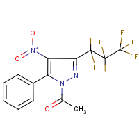 CAS: 247185-63-3 | PC9361 | 1-Acetyl-3(5)-(heptafluoropropyl)-4-nitro-5(3)-phenylpyrazole
