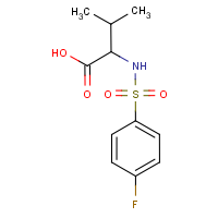 CAS: 250714-79-5 | PC9372 | 2-(4-Fluorobenzenesulphamido)-3-methylbutyric acid