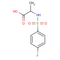 CAS:780-97-2 | PC9378 | 2-(4-Fluorobenzenesulphamido)propanoic acid