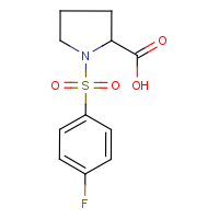 CAS: 251096-96-5 | PC9380 | 1-(4-Fluorobenzenesulphonyl)pyrrolidine-2-carboxylic acid