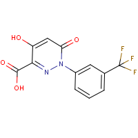 CAS:121582-64-7 | PC9384 | 2,3-Dihydro-5-hydroxy-2-[3-(trifluoromethyl)phenyl]pyridazin-3-one-6-carboxylic acid
