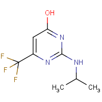 CAS:339011-06-2 | PC9386 | 4-Hydroxy-2-(isopropylamino)-6-(trifluoromethyl)pyrimidine