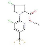 CAS:251310-42-6 | PC9394 | Methyl 4-chloro-1-[3-chloro-5-(trifluoromethyl)pyridin-2-yl]pyrrolidine-2-carboxylate