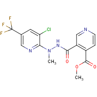 CAS:338415-40-0 | PC9401 | Methyl 3-{[2-[3-chloro-5-(trifluoromethyl)pyridin-2-yl]-2-methylhydrazino]carbonyl}isonicotinate