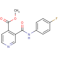 CAS:339101-54-1 | PC9407 | Methyl 3-[4-(fluoroanilino)carbonyl]isonicotinate