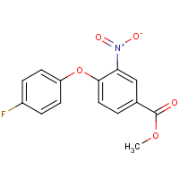 CAS:320417-11-6 | PC9414 | Methyl 4-(4-fluorophenoxy)-3-nitrobenzoate