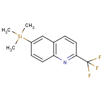 CAS:544716-07-6 | PC9427 | 2-(Trifluoromethyl)-6-(trimethylsilyl)quinoline