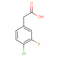 CAS:883500-51-4 | PC9429 | 4-Chloro-3-fluorophenylacetic acid
