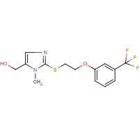 CAS:338422-58-5 | PC9445 | [1-Methyl-2-({2-[3-(trifluoromethyl)phenoxy]ethyl}thio)-1H-imidazol-5-yl]methanol