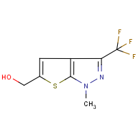 CAS:338982-22-2 | PC9460 | [1-Methyl-3-(trifluoromethyl)-1H-thieno[2,3-c]pyrazol-5-yl]methanol
