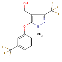 CAS:318469-40-8 | PC9464 | [1-Methyl-3-(trifluoromethyl)-5-[3-(trifluoromethyl)phenoxy]-1H-pyrazol-4-yl]methanol