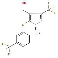 CAS:318239-53-1 | PC9465 | [1-Methyl-3-(trifluoromethyl)-5-[3-(trifluoromethyl)phenylthio]-1H-pyrazol-4-yl]methanol