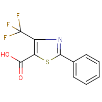 CAS:338982-16-4 | PC9485 | 2-Phenyl-4-(trifluoromethyl)-1,3-thiazole-5-carboxylic acid