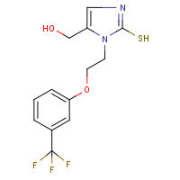 CAS:338794-79-9 | PC9486 | 5-(Hydroxymethyl)-1-{2-[3-(trifluoromethyl)phenoxy]ethyl}-1H-imidazole-2-thiol