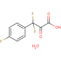 CAS:1210332-23-2 | PC9487 | 3,3-Difluoro-3-(4-fluorophenyl)-2-oxopropionic acid monohydrate