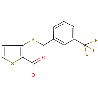 CAS:251096-78-3 | PC9491 | 3-[3-(Trifluoromethyl)benzylthio]thiophene-2-carboxylic acid