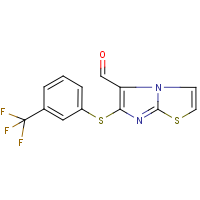CAS:175277-56-2 | PC9501 | 6-[3-(Trifluoromethyl)phenylthio]imidazo[2,1-b][1,3]thiazole-5-carboxaldehyde