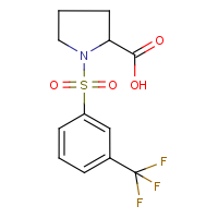 CAS:251096-97-6 | PC9504 | 1-[3-(Trifluoromethyl)benzenesulphonyl]pyrrolidine-2-carboxylic acid