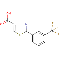 CAS:115311-32-5 | PC9506 | 2-[3-(Trifluoromethyl)phenyl]-1,3-thiazole-4-carboxylic acid