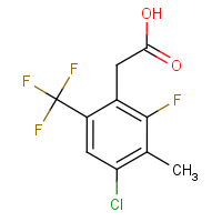 CAS:914635-43-1 | PC9514 | 4-Chloro-2-fluoro-3-methyl-6-(trifluoromethyl)phenylacetic acid