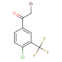 CAS:630404-09-0 | PC9516 | 4-Chloro-3-(trifluoromethyl)phenacyl bromide