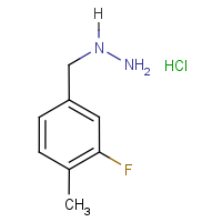 CAS: 1059626-07-1 | PC9517 | (4-Methyl-3-fluorobenzyl)hydrazine hydrochloride