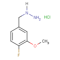 CAS: 766498-29-7 | PC9520 | (3-Methoxy-4-fluorobenzyl)hydrazine hydrochloride