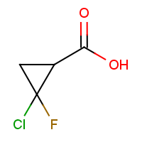 CAS:137081-42-6 | PC9539 | 2-Chloro-2-fluorocyclopropane-1-carboxylic acid