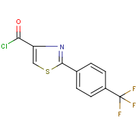 CAS:857284-28-7 | PC9562 | 2-[4-(Trifluoromethyl)phenyl]-1,3-thiazole-4-carbonyl chloride