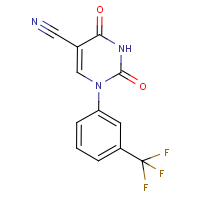 CAS:75838-24-3 | PC9602 | 5-Cyano-1-[3-(trifluoromethyl)phenyl]uracil