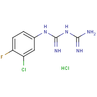 CAS: 915071-41-9 | PC9620 | 1-(3-Chloro-4-fluorophenyl)biguanide hydrochloride
