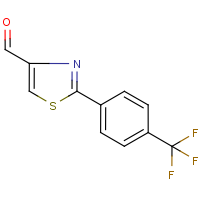 CAS:174006-70-3 | PC9656 | 2-[4-(Trifluoromethyl)phenyl]-1,3-thiazole-4-carboxaldehyde