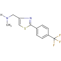 CAS:857284-26-5 | PC9658 | N-Methyl-N-{2-[4-(trifluoromethyl)phenyl]-1,3-thiazol-4-yl}methylamine