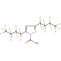 CAS:247170-28-1 | PC9662 | 1-Acetyl-3,5-bis(nonafluorobutyl)-1H-pyrazole