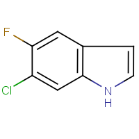 CAS:122509-72-2 | PC9724 | 6-Chloro-5-fluoro-1H-indole