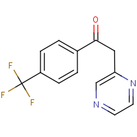 CAS:88283-34-5 | PC9740 | 2-(Pyrazin-2-yl)-[4-(trifluoromethyl)phenyl]ethan-1-one