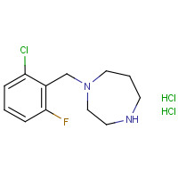 CAS: 1049733-74-5 | PC9840 | 1-(2-Chloro-6-fluorobenzyl)homopiperazine dihydrochloride