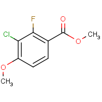 CAS:2121309-20-2 | PC99021 | Methyl 3-chloro-2-fluoro-4-methoxybenzoate