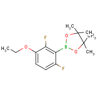 CAS: | PC99026 | 2-(3-Ethoxy-2,6-difluorophenyl)-4,4,5,5-tetramethyl-1,3,2-dioxaborolane