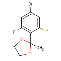 CAS:2484889-09-8 | PC99028 | 2-(4-Bromo-2,6-difluorophenyl)-2-methyl-1,3-dioxolane