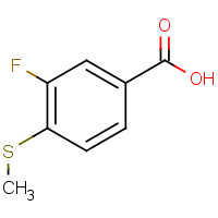 CAS:244606-32-4 | PC99037 | 3-Fluoro-4-(methylthio)benzoic acid