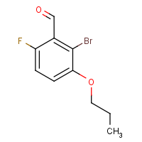CAS:2484888-90-4 | PC99042 | 2-Bromo-6-fluoro-3-propoxybenzaldehyde