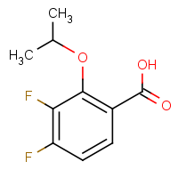 CAS:1782671-61-7 | PC99071 | 3,4-Difluoro-2-propan-2-yloxybenzoic acid