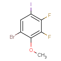 CAS:2484889-22-5 | PC99086 | 1-Bromo-3,4-difluoro-5-iodo-2-methoxybenzene