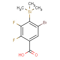 CAS:1241948-58-2 | PC99106 | 5-Bromo-2,3-difluoro-4-trimethylsilylbenzoic acid