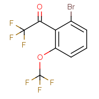CAS:  | PC99107 | 1-(2-Bromo-6-(trifluoromethoxy)phenyl)-2,2,2-trifluoroethan-1-one