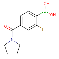 CAS:874289-25-5 | PC99117 | 2-Fluoro-4-(pyrrolidinylcarbonyl)phenylboronic acid
